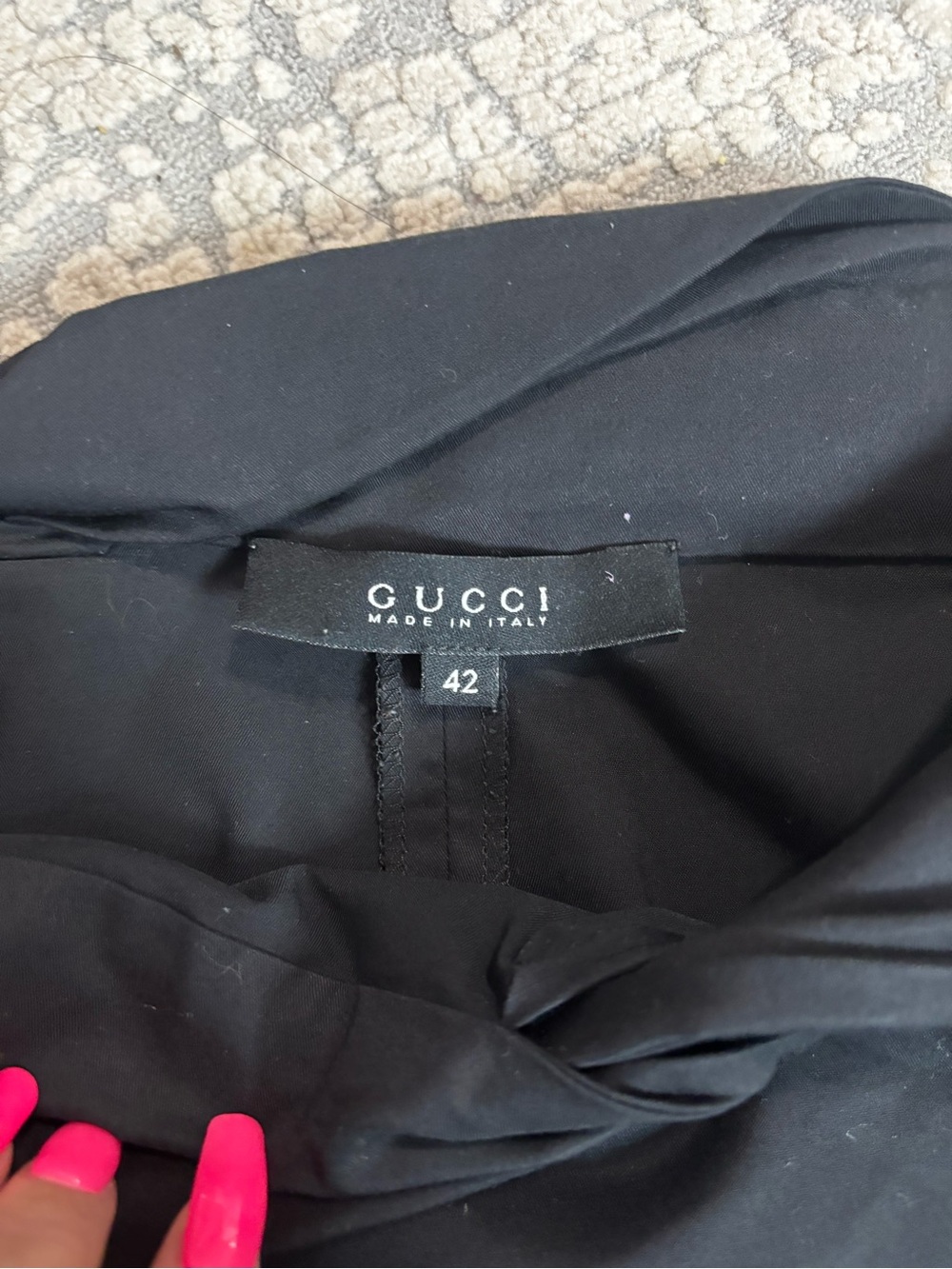 Gucci Black Women's Pencil Skirt - size 42 - Picture 2 of 3